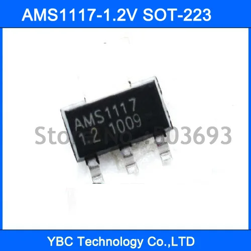 100 шт AMS1117 1.2 1117 1.2В стабилизатор напряжения ldo SOT 223|voltage regulator|ldo voltage regulatorldo regulator |