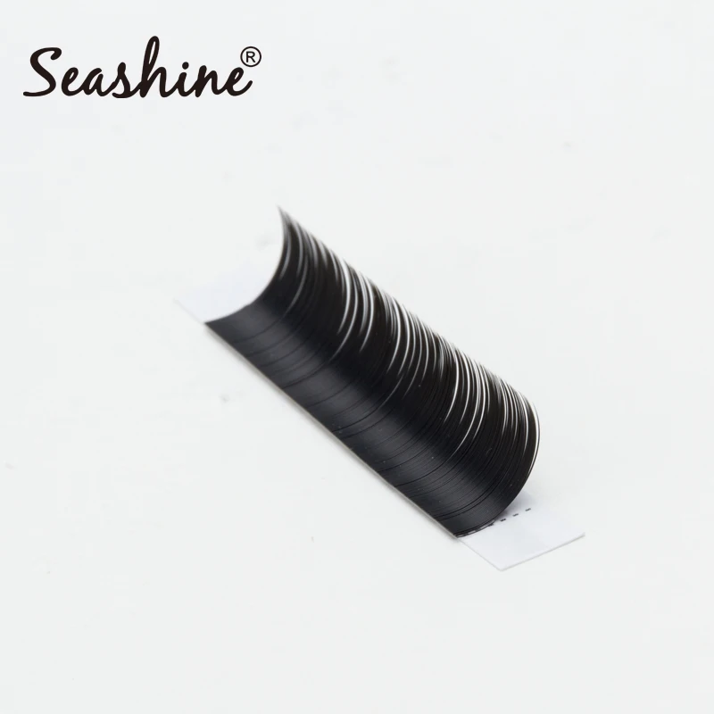 Seashine False Eyelash Extension Silk Cilios Soft Faux Mink Eye lash Extensions C/D Curl Individual Lashes | Красота и здоровье