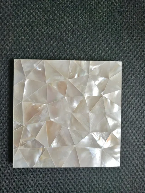 No.4 white shell 10x10 см размер образец перламутра плитка для дома декоративная настенная плитка черный перламутр пресноводная раковина ручка оболочка - Цвет: No.4 white shell