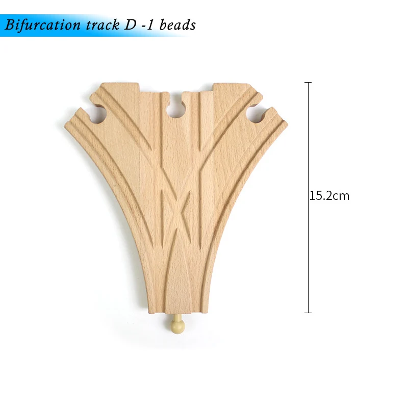 Track D -1 beads Различные деревянные компоненты для поезда, набор для поезда из бука, детские игрушки для поезда, подарки, аксессуары, совместимы с Thoma Friends - Цвет: Track D -1 beads