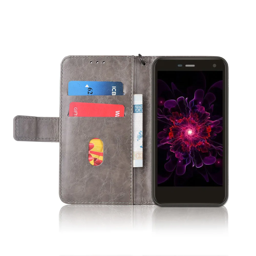Кожаный чехол книжка для Nomi i5071 Iron X1 Fundas с цветочным принтом 100% специальный