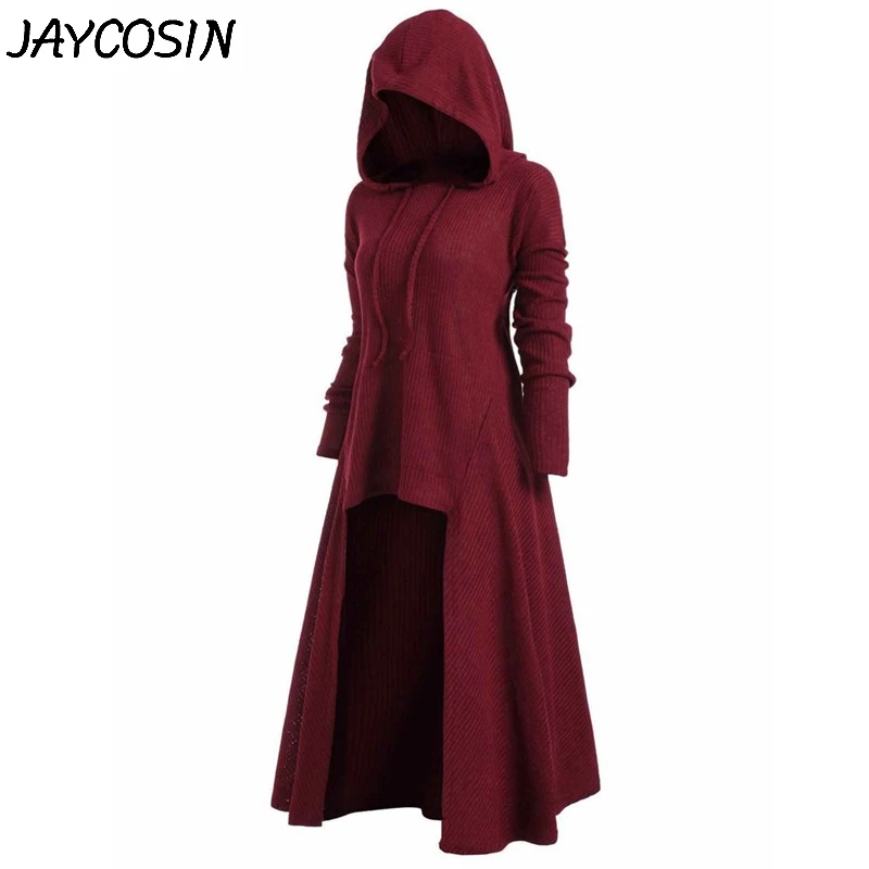 JAYCOSIN женские свитера 2019 осень зима модная женская однотонная винтажная накидка с