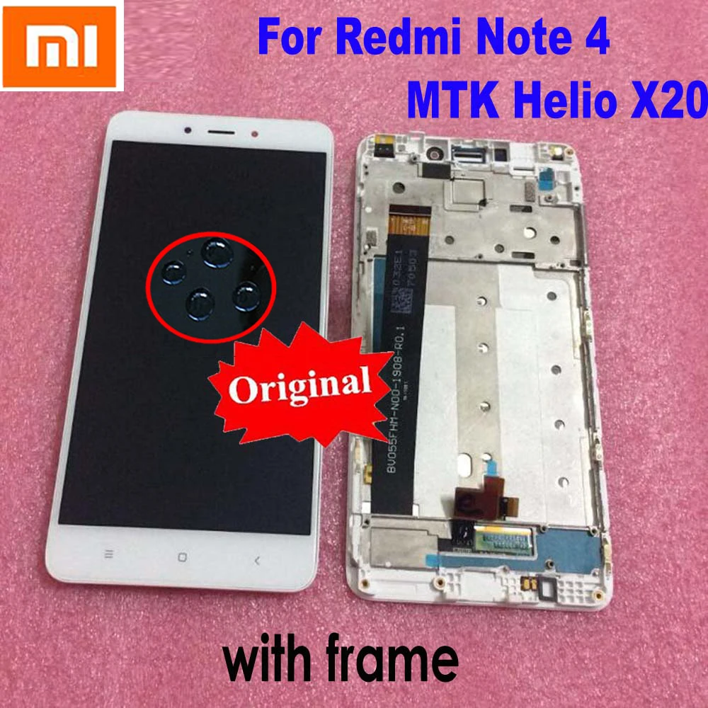 Дисплейный модуль для Xiaomi Redmi Note 4 чёрный/белый|Экраны мобильных телефонов| |