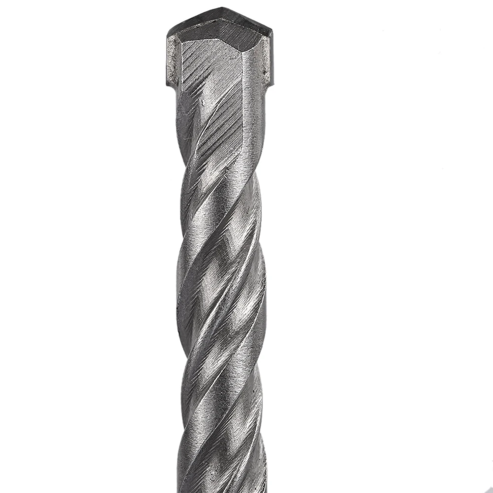 

8pcs 2 Pits ferramentas Electric Hammer SDS PLUS Drill Bits 2 Slots SDS Shank Rotary Hammer Impact Drill Bit