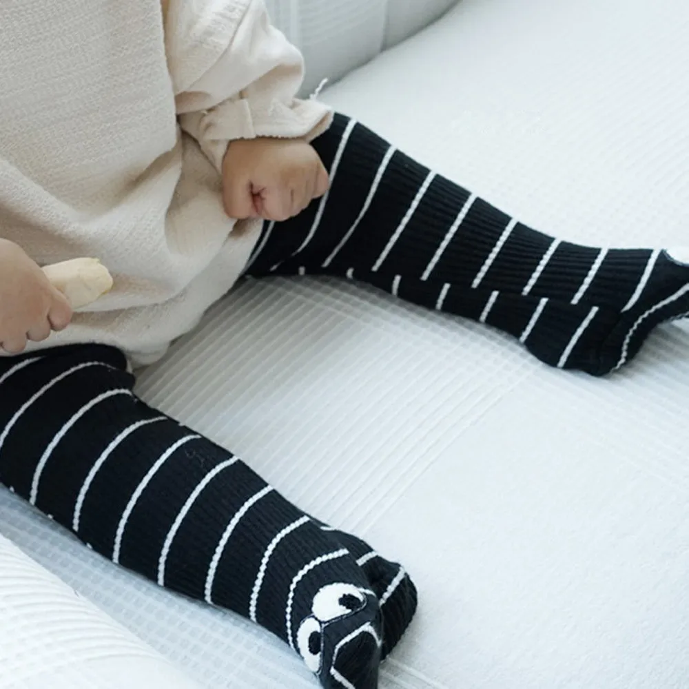 Детские колготки SAGACE хлопковые с большими глазами для маленьких мальчиков и