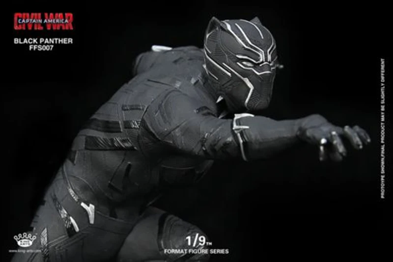 King Arts 1: 9th FFS007 Black Panther формат Коллекционная Фигурка коллекционный Набор фигурок