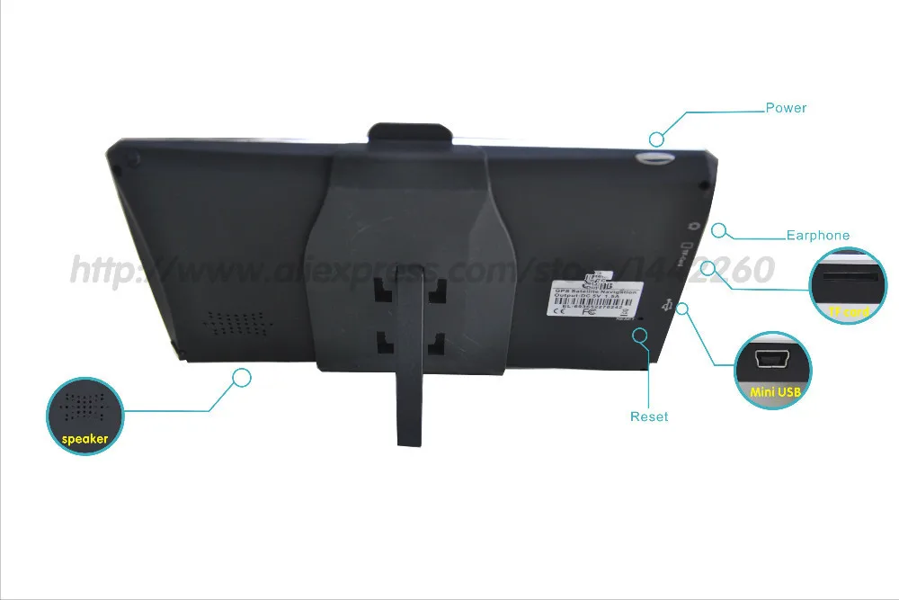 Ориана X7 GPS Навигация Автомобильная Вин CE Навигация 7 дюймов Европа/Россия/Северная Америка/Австралия