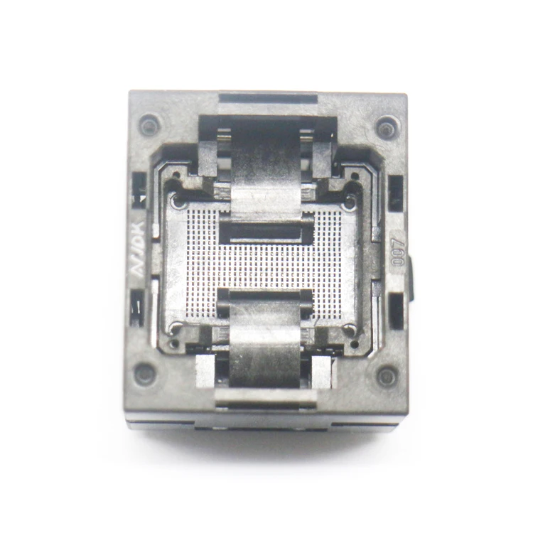 BGA44 Шаг 1 0 ИС тестовая розетка с открытым верхом сгорание в розетке BGA тестовое