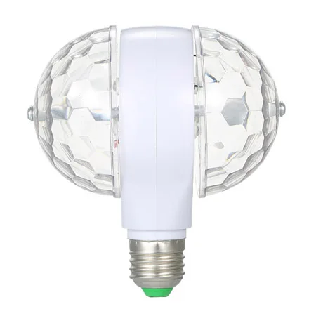E27 Stage Lamp E27 RGB светодиодный вечерние светильник s Волшебная ампульная шариковая лампа домашние вечерние праздничные караоке украшения Мини Красочный Светодиодный светильник для сцены - Цвет: E27 Stage Lamp