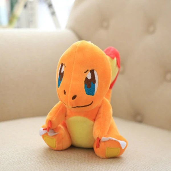 2 9 видов стилей Charmander Pikachu Eevee Snorlax Squirtle Mudkip Bulbasaur плюшевые игрушки милые мягкие игрушки Кукла День рождения Рождество - Цвет: 2