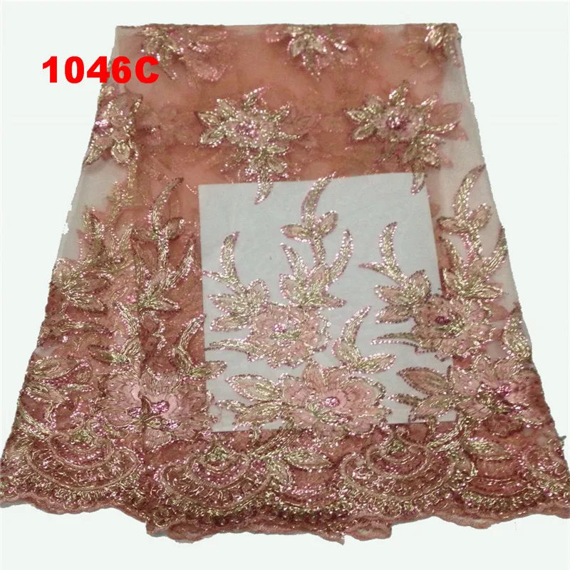Новые вышивки химической гипюр Африканский шнурок ткани и низкая цена