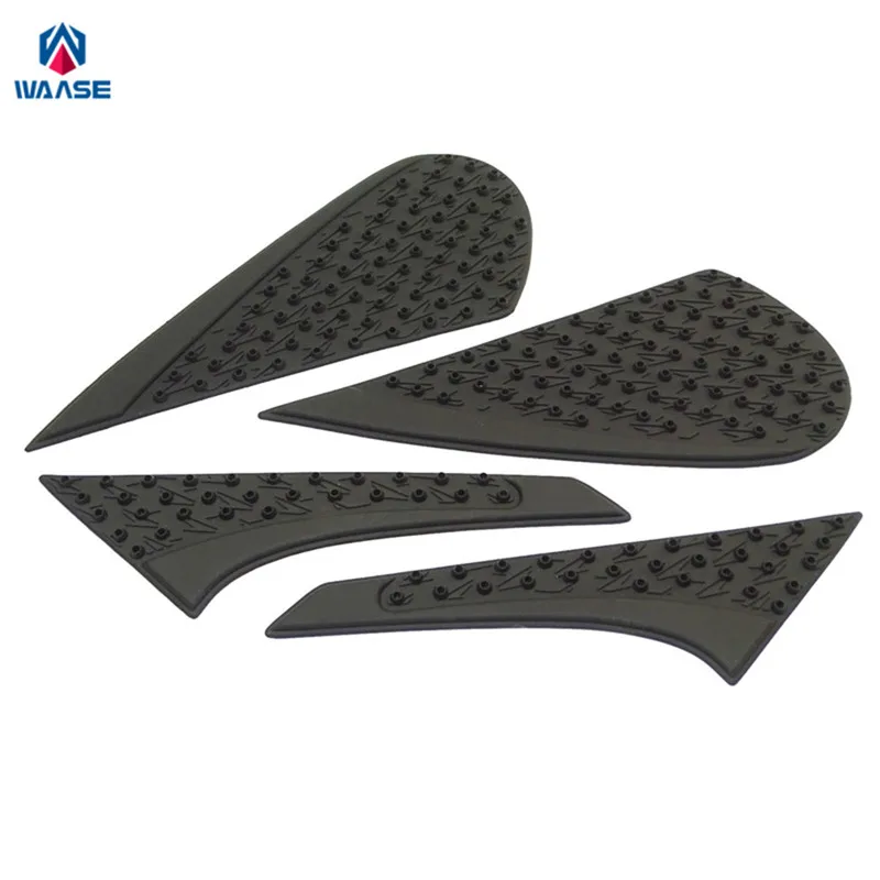

waase Motorcycle Tank Pad Protector Sticker Decal Gas Knee Grip Tank Traction Pad Side For Kawasaki Z800 2013 2014 2015 2016
