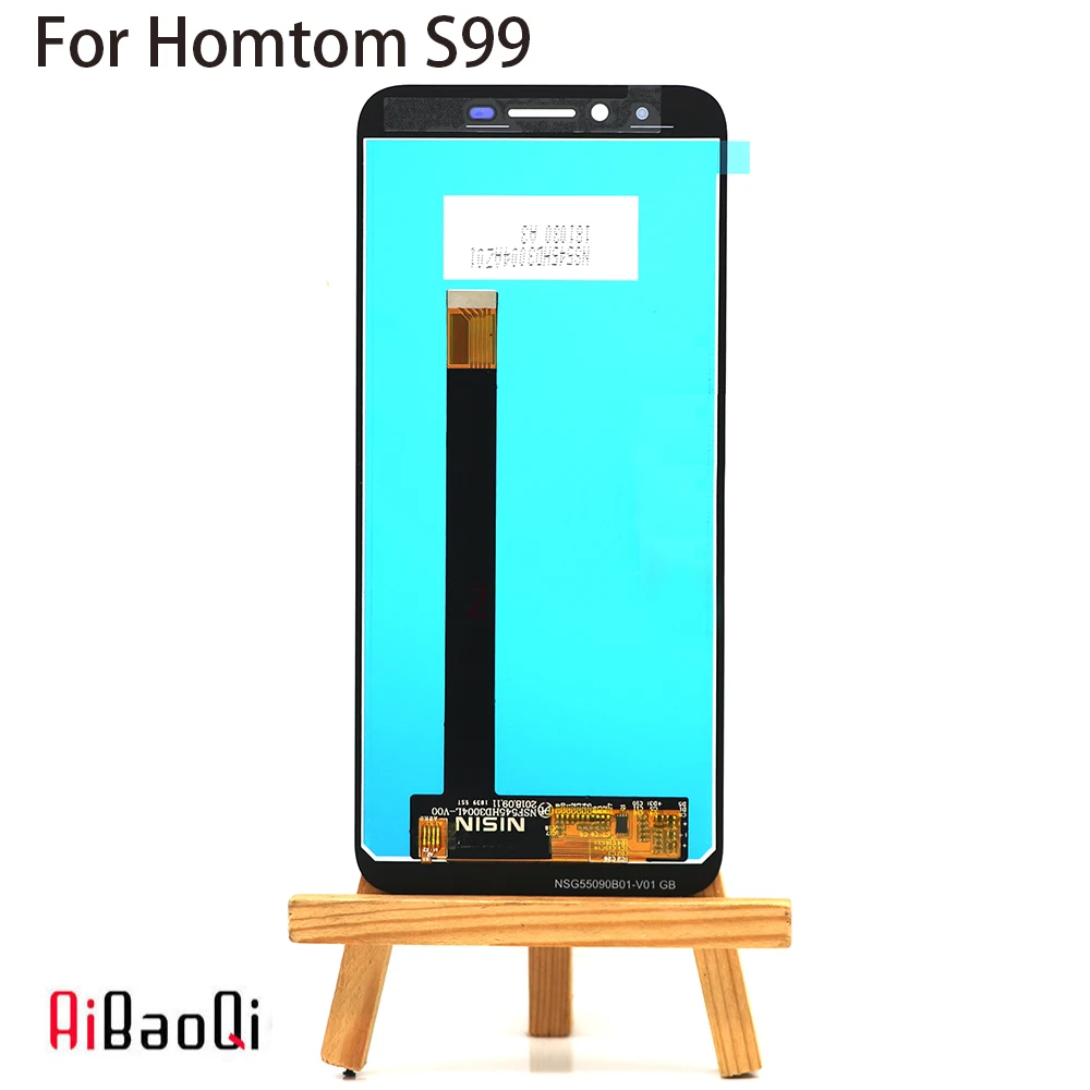 Оригинальный сенсорный экран AiBaoQi 5 дюйма + ЖК дисплей 1440x720 в сборе замена для