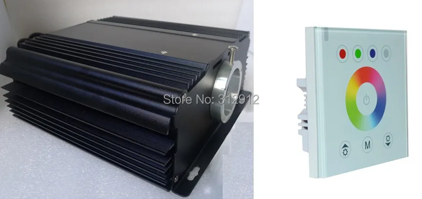 Радиочастотный сенсорный светодиодный RGB светильник мощностью 45 Вт Стандартный