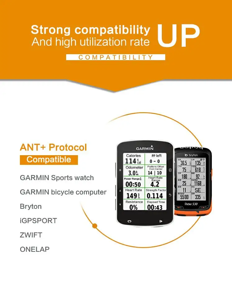 Bluetooth 4,0 ANT+ датчик сердечного ритма совместимый GARMIN Bryton IGPSPORT компьютер для бега спортивный велосипед монитор сердечного ритма