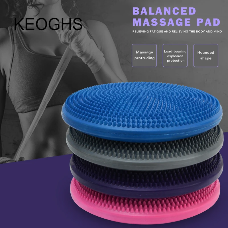 

high quality Yoga ball fitness equipment inflatable balance ball pad massage ball cushion cushion thickened