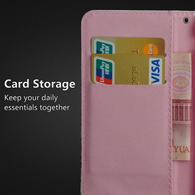 Картина с бабочками флип чехол для мобильного телефона sony Xperia XA2 Стенд кошелек