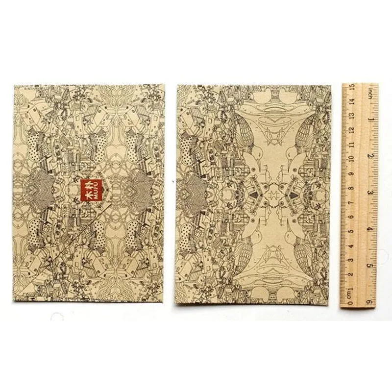 50pcs/lot Envelopes Vintage Retro Kraft Paper Envelope European Style For Card Scrapbooking Christmas Gift Packing | Дом и сад