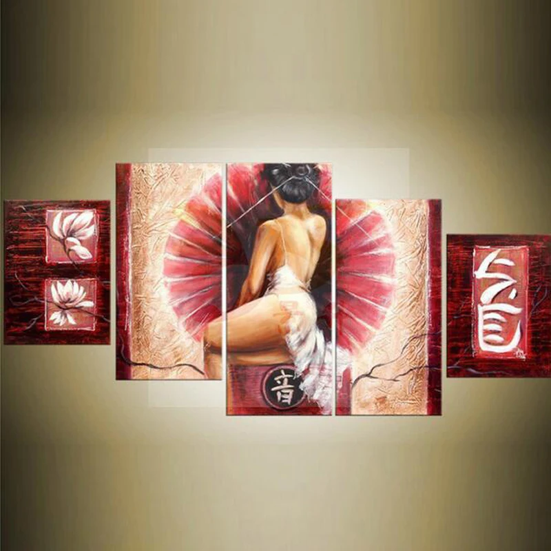 Ручная роспись современная абстрактная картина маслом на холсте декоративные