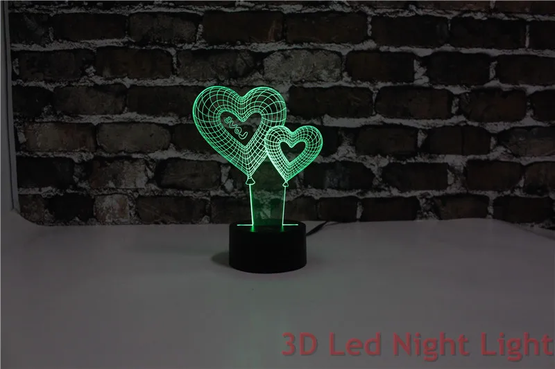 Украшение для комнаты на чердаке 3D освещение Led Nite Lite с сертификатом RoHS YJM-2903 |