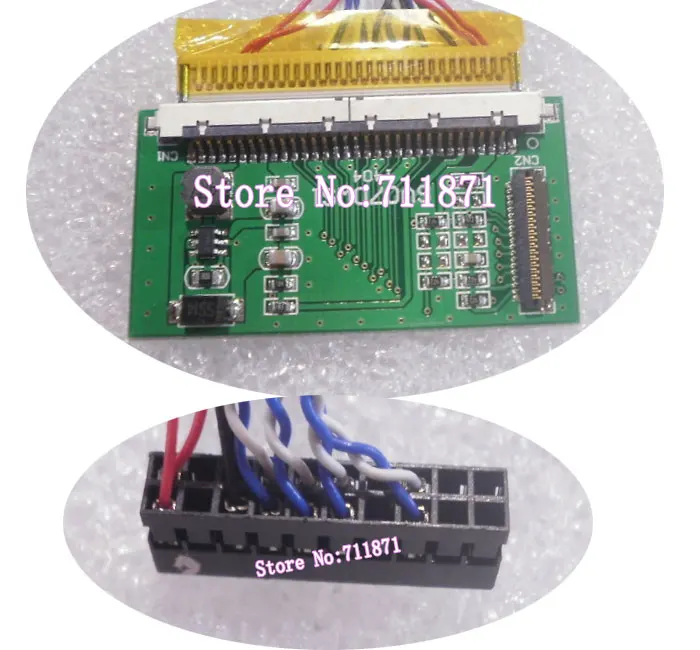 BA070WS1 100 FPC адаптер LVDS Plate 0 3 шаг 39P HJ070NA 13D плата драйвера 1ch 6bit преобразования|board|board