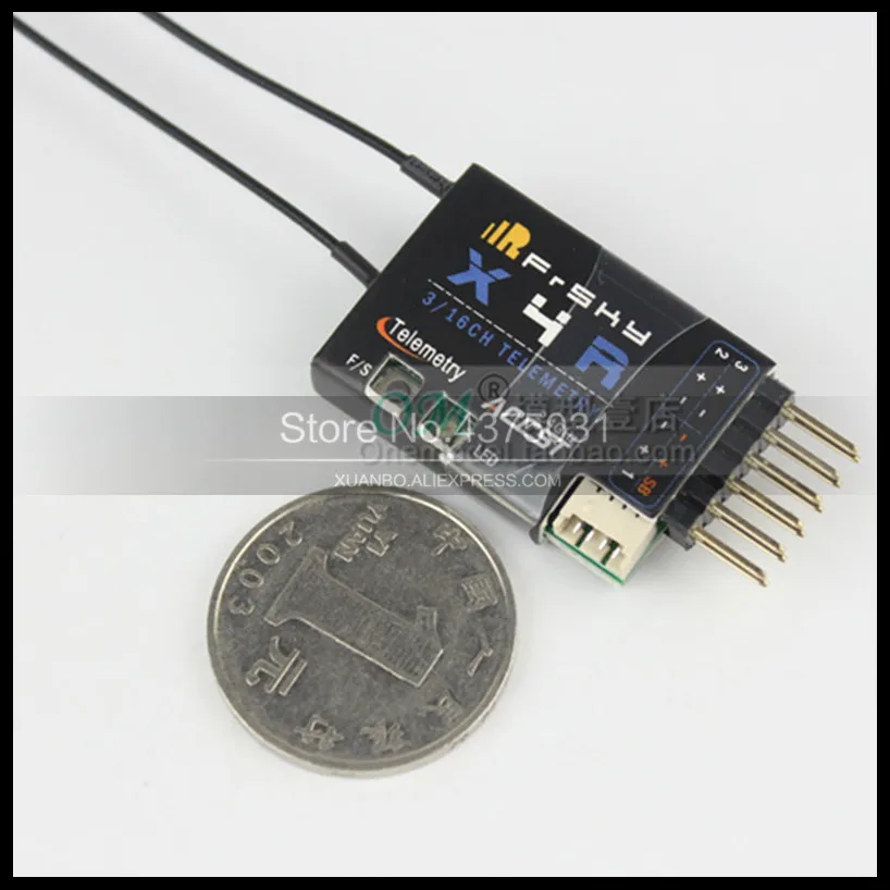 Оригинальный FrSky X4RSB x4r-sb FCC фирмы mlight 2 4 ГГц ACCST 3/16CH телеметрический приемник для RC