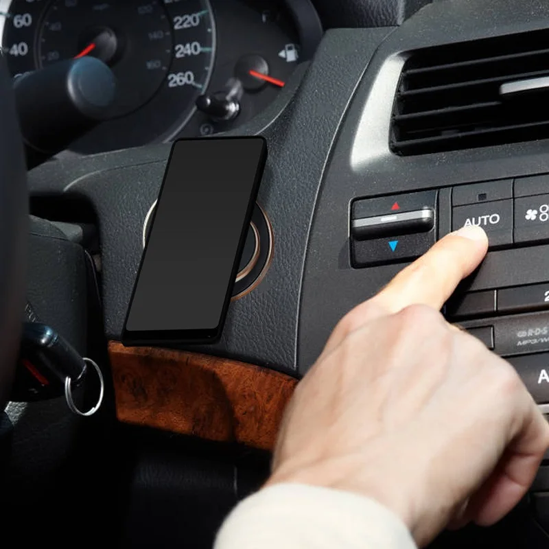 Универсальный магнитный держатель для автомобильного телефона из алюминиевого