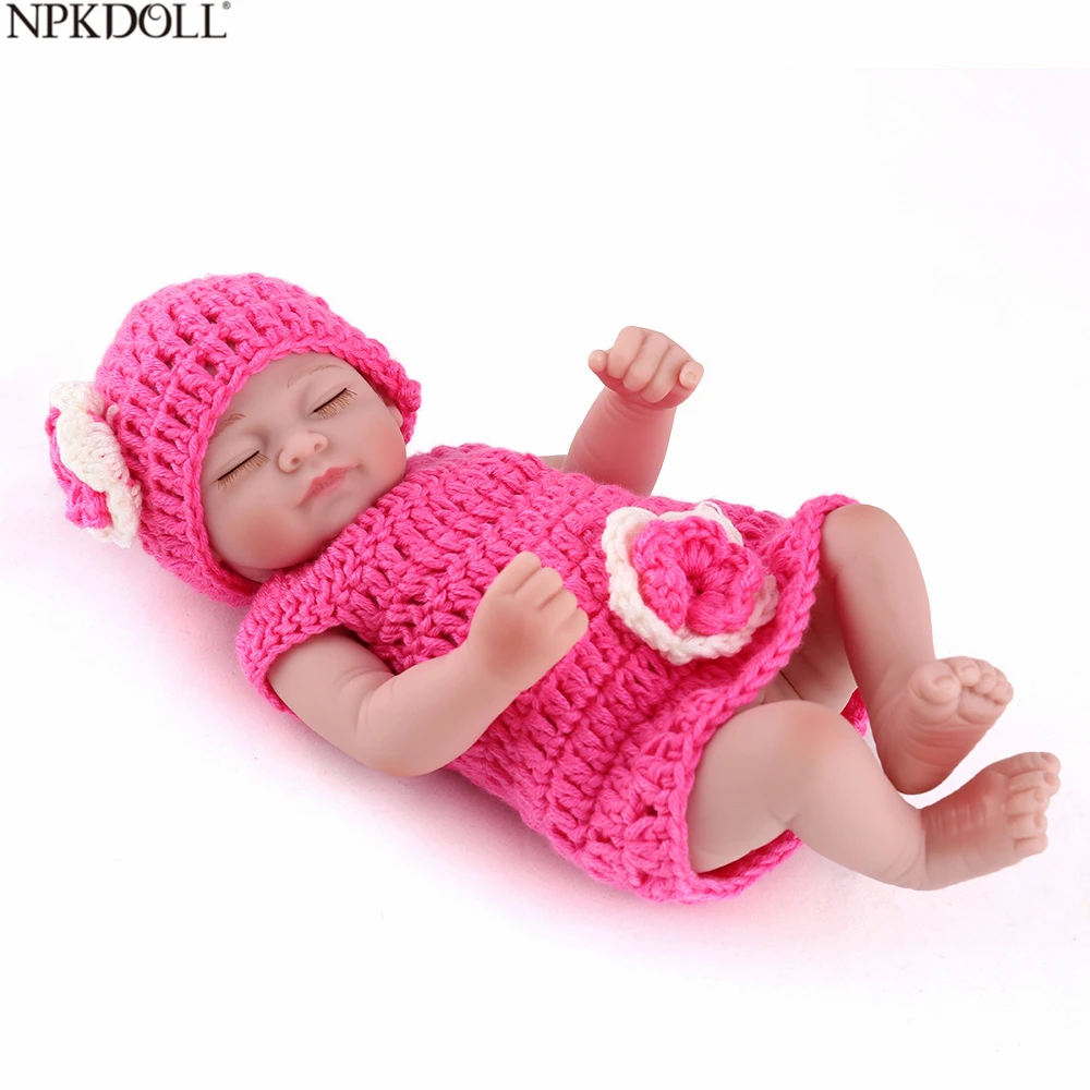 NPKDOLL мини куклы принцесса новорожденная девочка Спящая Babydoll белые игрушки