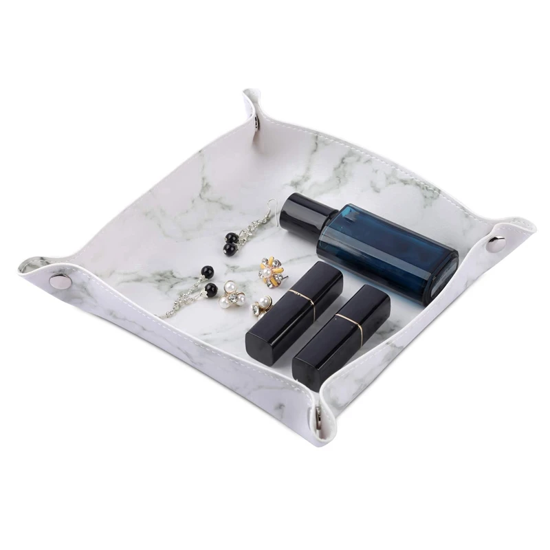 Рекламная акция кожаный поднос органайзер: настольная тумбочка комод ювелирный