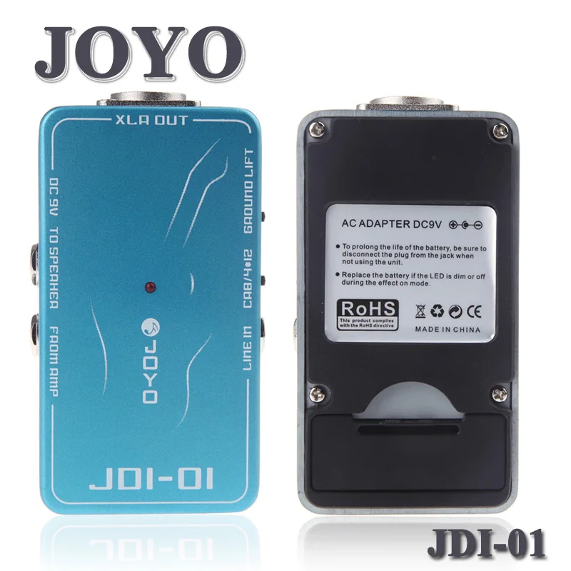 Блок эффектов для гитары JOYO JDI 01 DI Пассивный прямой усилитель|guitar effect pedal|effect pedaljoyo