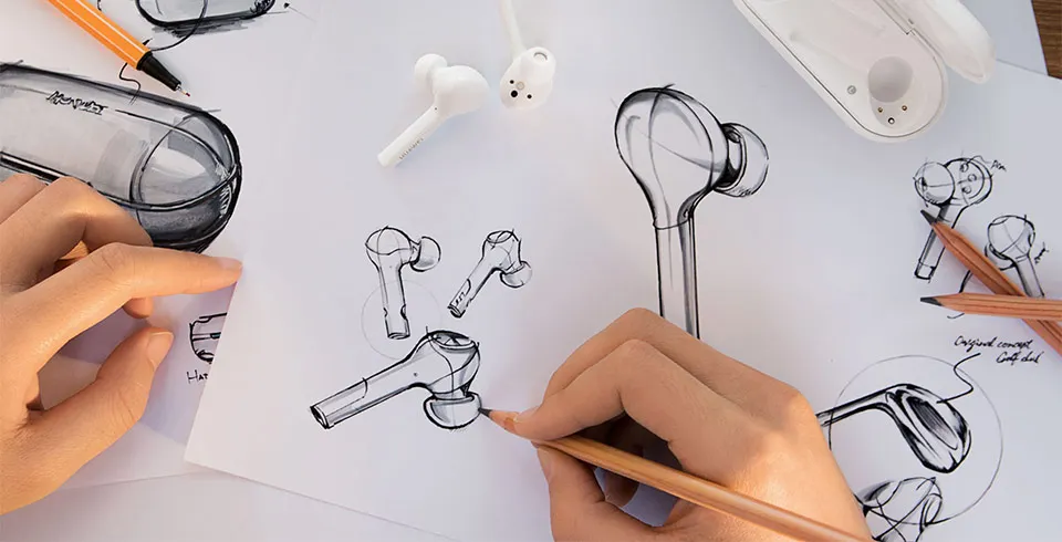 Original HUAWEI FreeBuds Wireless Bluetooth Earphone with Mic Music Driving Sport Fashion Touch Headset Handfree Dynamic+Balance