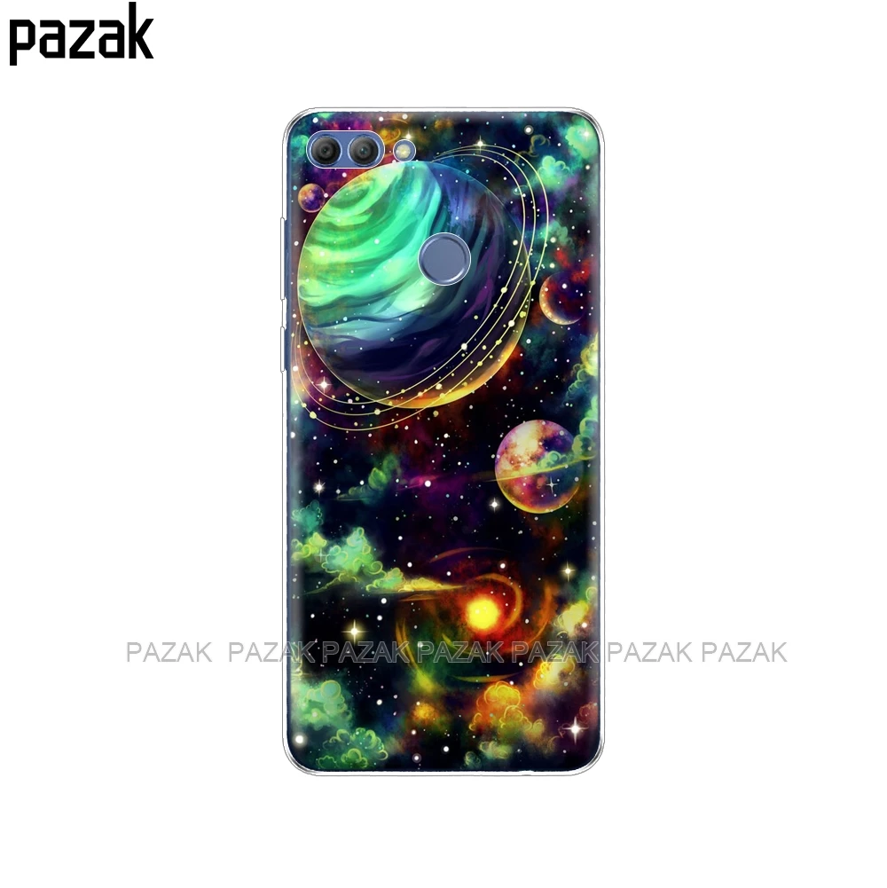 52254 Чехол для huawei P Smart чехол Enjoy 7S Мягкий ТПУ силиконовый чехол-накладка для huawei P Smart Coqa чехол с принтом - Цвет: 52254