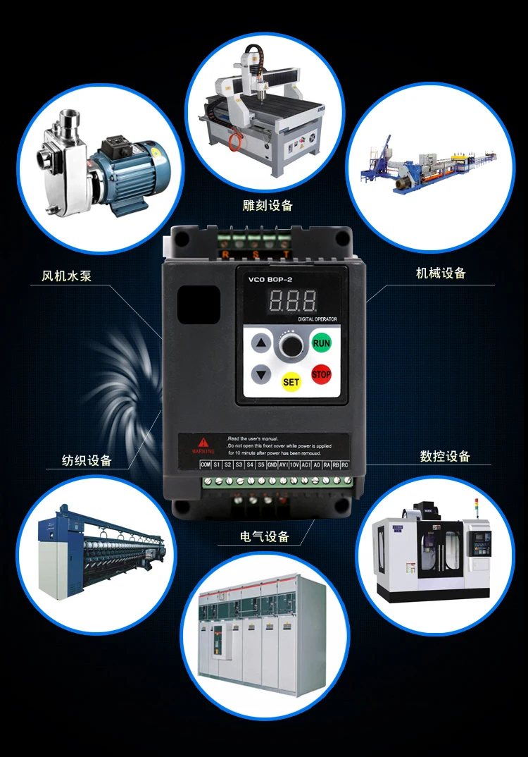 0.75kw/1.5kw/2.2kw VFD инвертор 1P вход 3P выход 220 В мини переменный преобразователь частоты для ЧПУ мотор шпинделя Высокое качество