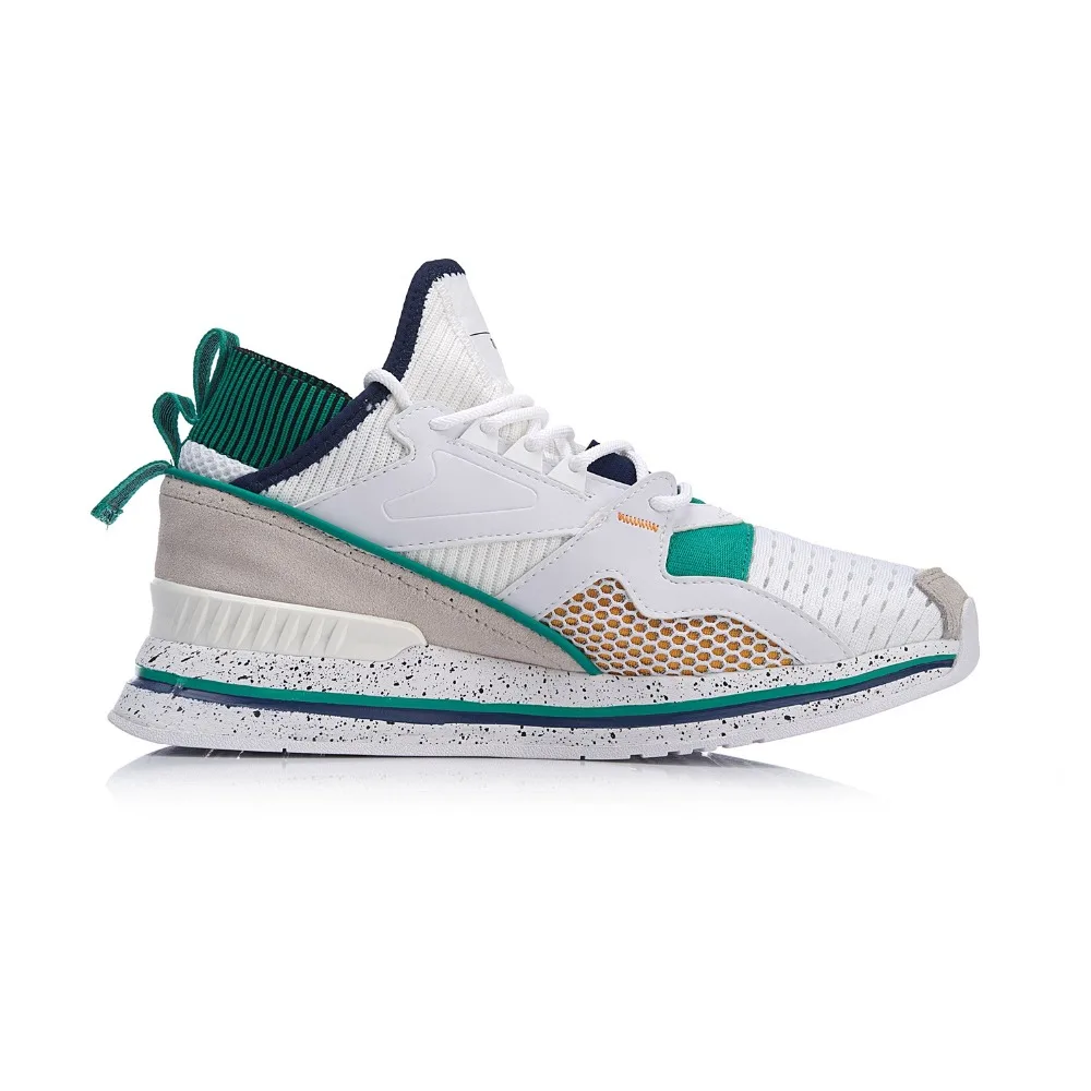 Мужские классические прогулочные туфли Li Ning 001 SHAKE дышащая моно пряжа в стиле