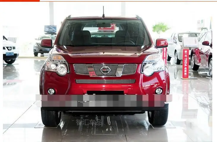 Металл Передняя решетка гриль отделкой воздухозаборник сетка подходит для Nissan X