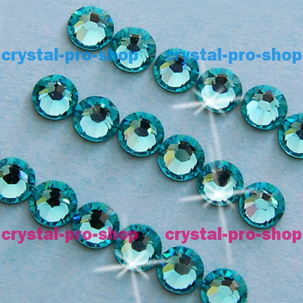 Элементы Swarovski светло-бирюзовый (263) (без горячей фиксации/горячей фиксации)