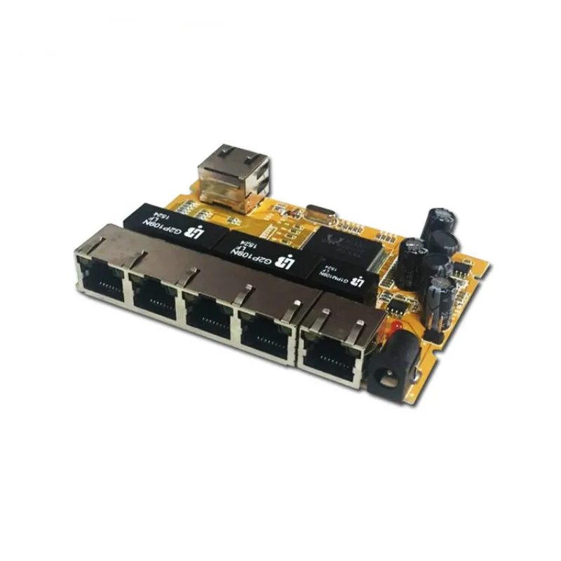 OEM/ODM PCBA Industrial switch modulee5 Port 10/100/1000M unmanaged network ethernet hub managed poe | Компьютеры и офис