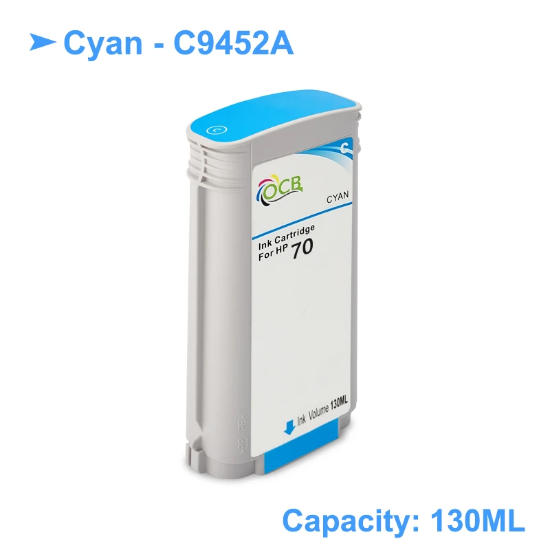 [Сторонний бренд] для HP 70 сменный чернильный картридж принтера DesignJet Z5400 C9449A C9452A
