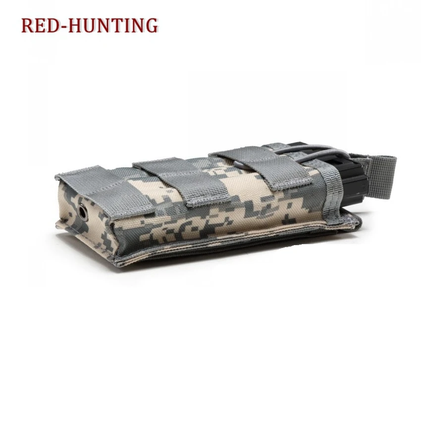 

High Quality Tactical Single M4/M16 Open Top Mag Pouch 1000D Nylon Molle Paintball Airsoft Pouch