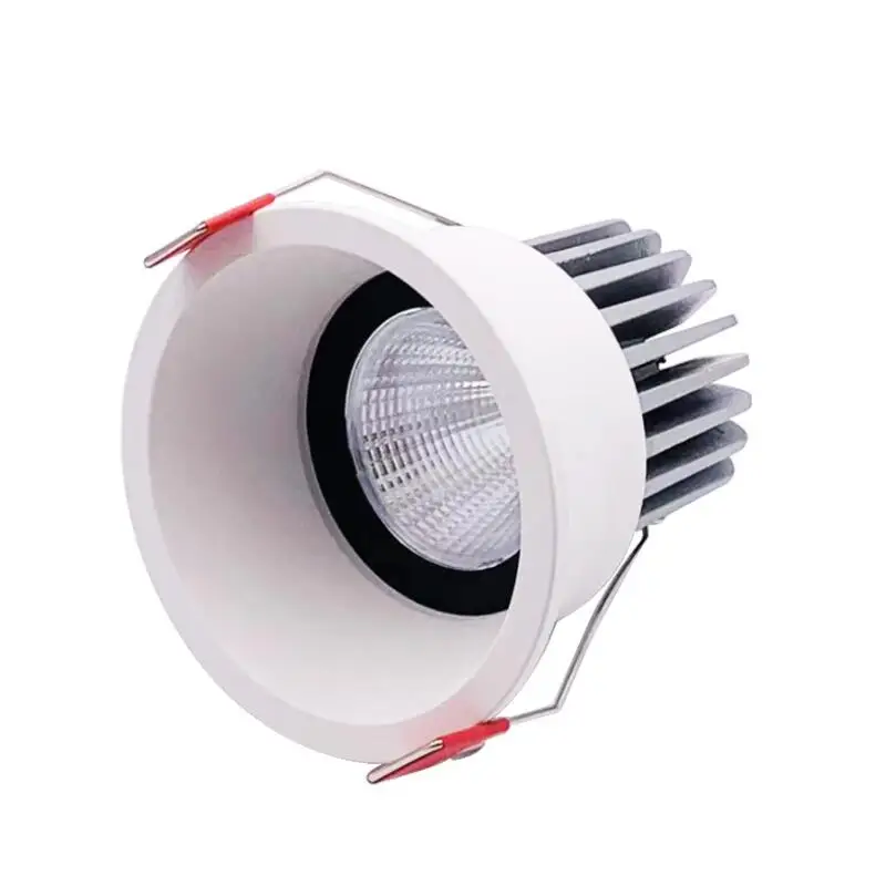 

10PCS LED Lamp Dimmable COB LED Downlight 10W 15W 25W 30W AC85-265V LED Down Light COB Spot Recessed Ceiling Lamp with Driver