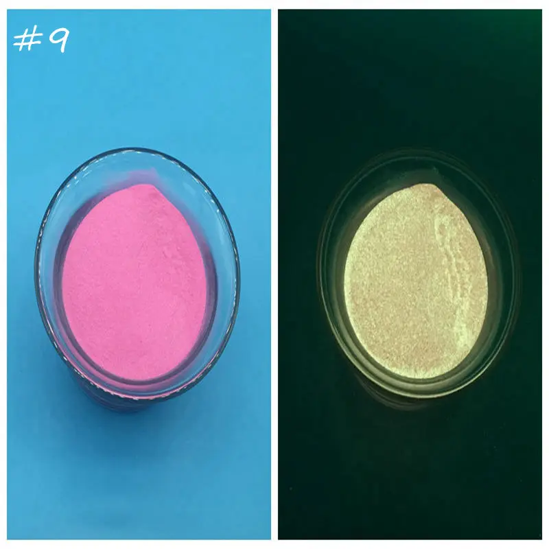 Персиковый цвет светящийся порошок 500 г/пакет фосфорный для творчества