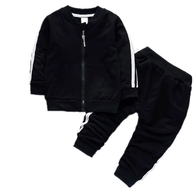 

Leisure Sports Suit 1 - 4 Years Old Sleeve Pants Two Baby Boys'Clothes