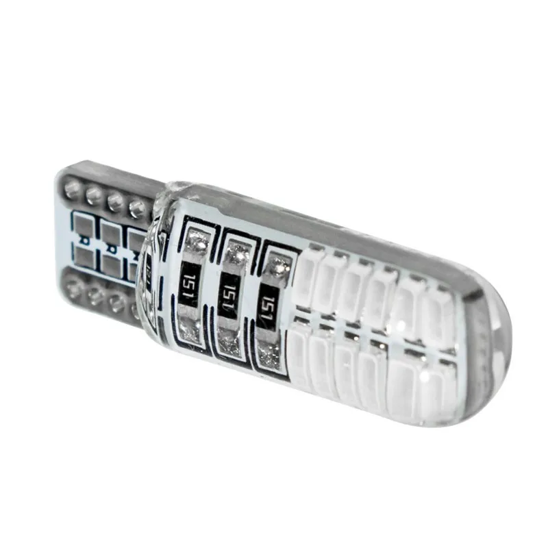 T10 W5W 24 SMD 3014 Светодиодный свет салона автомобиля силикагель маркер лампа 12 В 194 192 Клин для лампы Парковка купол свет авто стиль