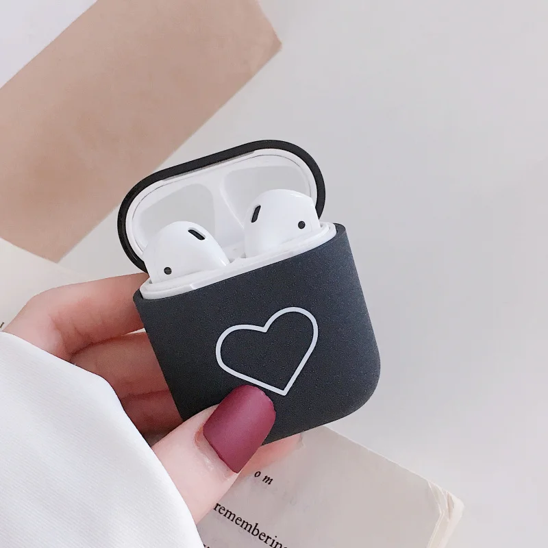 Жесткий чехол с милым мультяшным рисунком для Apple AirPods, чехол, беспроводные Bluetooth наушники, защитная крышка, аксессуары для Air Pods, зарядная коробка