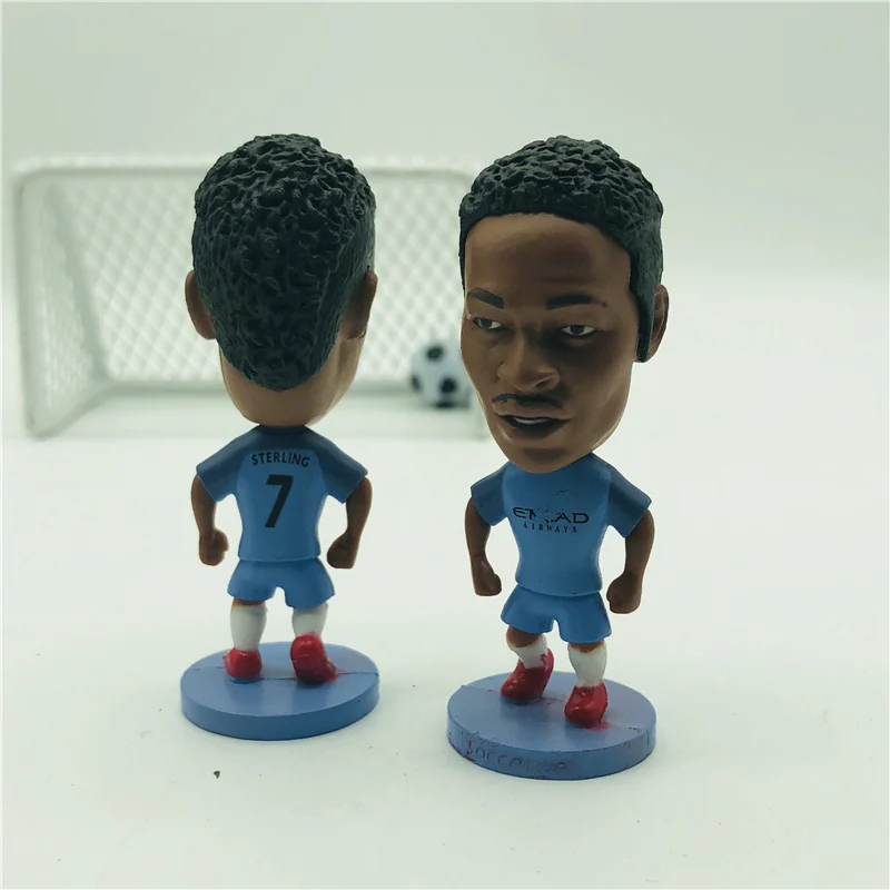 Soccerwe Футбол Звезда мультфильм кукла MC #7 # Стерлинговое мини фигурка синий|doll