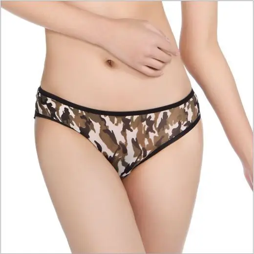 Для женщин Симпатичные камуфляжные Кружево короткие и Трусики для NK154 |