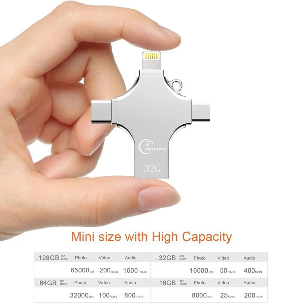 USB флеш накопитель Ingelon 16 ГБ 32 64 128 idragon флешка для рукоделия Ankh Cross единорог DJMusic