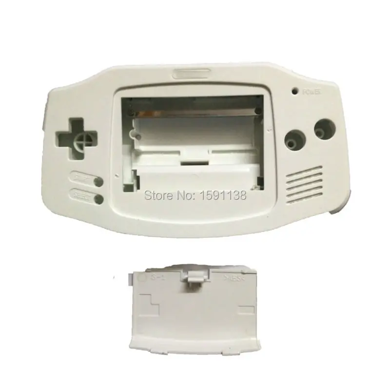 Горячая распродажа полный Корпус белый Цвет оболочка для NintendoGameboyAdvance чехол