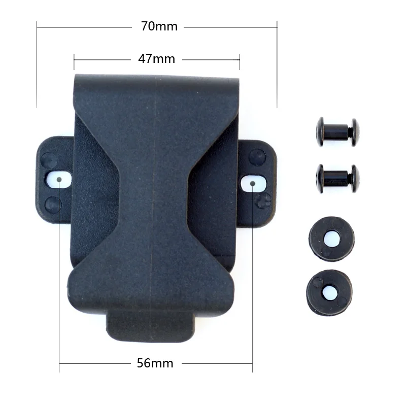 2 шт. QingGear вращающаяся оболочка кобура пояс с клипсами зажим для DIY охотничий пистолет Нож оболочка с винтами