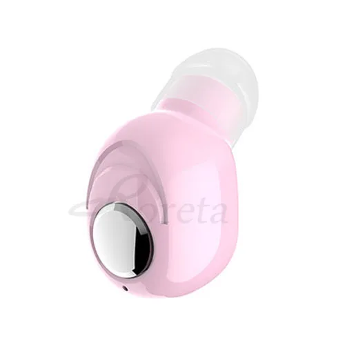 Розовый Roreta, мини беспроводные Bluetooth наушники с микрофоном, свободные руки, наушники, Bluetooth 5,0, Спортивная гарнитура для iPhone XR, samsung - Цвет: Розовый